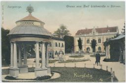 Lázně Libverda Kurplatz Liberec 1907
