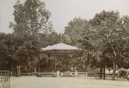 Teplice - Šanov, hudební pavilon v parku