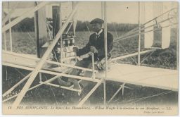 letectví aeroplán Wilbur Wright Le Mans