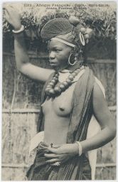 erotika akt nahota etnografie žena Fouta Djallon Guinea Afrika