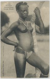 erotika akt nahota etnografie mladá žena Dakar Afrika