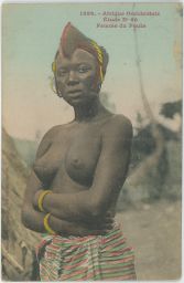 erotika akt nahota etnografie mladá žena Afrika