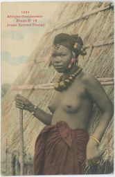 erotika akt nahota etnografie mladá žena Afrika