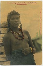 erotika akt nahota etnografie mladá žena Afrika 1913