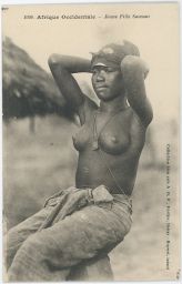 erotika akt nahota etnografie mladá žena Afrika