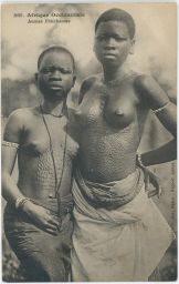 erotika akt nahota etnografie dvě mladé ženy Afrika