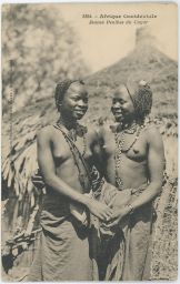 erotika akt nahota etnografie dvě mladé ženy Cayor Senegal Afrika