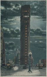 Times Building 42nd Street Broadway New York City 1922