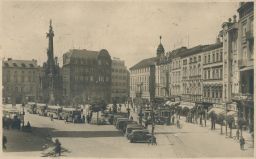 Olomouc Baťa Velké náměstí tramvaje autobusy