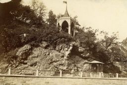 Karlovy Vary, Skalní pramen - Felsenquelle, vizitka