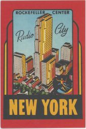 New York City vintage postcard