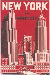 New York City vintage postcard