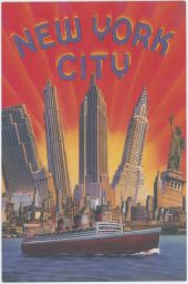 New York City vintage postcard
