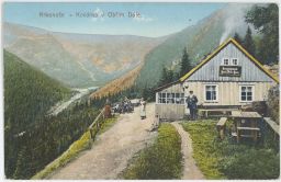 Krkonoše Obří důl kovárna Riesengrund Trutnov 1922
