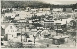 Špindlerův Mlýn Grand Hotel Hubertus benzinka 30. léta
