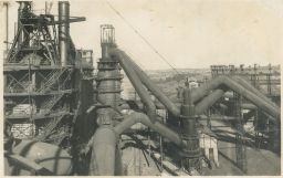 Ostrava Vítkovice železárny VŽKG vysoké pece 40. léta