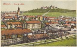 železnice nádraží celkový pohled Příbram
