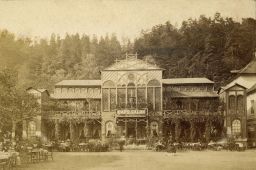 Karlovy Vary, Cafe salon, vizitka