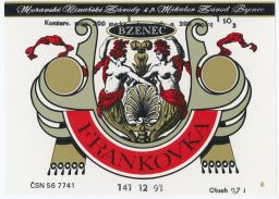 víno etiketa MVZ Mikulov Bzenec Frankovka 0,7l
