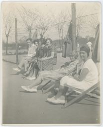 Praha Zlíchov Smíchov realfoto tenis club 1937