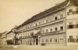 Teplice, hotel U císaře rakouského, vizitka