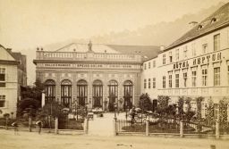 Teplice, hotel Neptun, vizitka