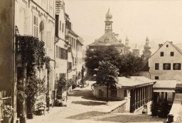 Karlovy Vary, Zámecká věž a kolonáda Zámeckého pramene, vizitka