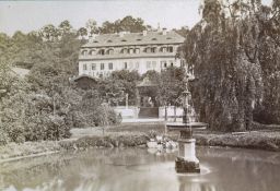Teplice, Lázeňský park, hotel Zlatá loď, Claserova restaurace