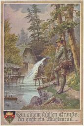 Školský spolek Austria turistika Rakousko In einem kühlen Grunde...