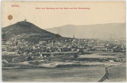 Most celkový pohled povrchové doly nakl. Seibt 1911