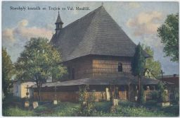 Valašské Meziříčí Vsetín Kostel sv. Trojice nakl. Haas 1919
