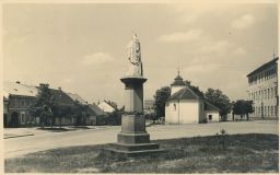 Otrokovice Zlín Baťov střed 1947