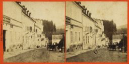 Mariánské Lázně, Jägerstrasse, Caffebaum, stereofotografie