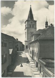 Valašské Meziříčí Vsetín gotický farní kostel VF 1966