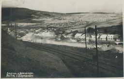 železnice Jasina Borkán Ukrajina 1930