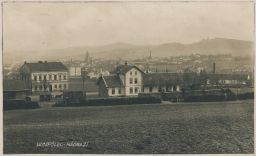 železnice nádraží Humpolec 1926