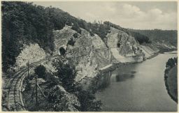 železnice tunel Ledečský Samopšecký Sázava Benešov nakl. Chábera