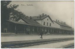 železnice nádraží Žilina Made in France 1927