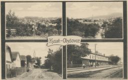 železnice nádraží Kysak Obyšovce