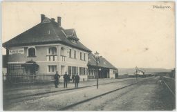 železnice nádraží Pliešovce Sása Zvolen 1926