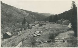 lesní železnice trať Čierny Váh 1935
