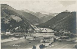 železnice mosty Kraľovany nakl. Kriváň 1930