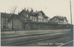 železnice nádraží Trenčianská Teplá