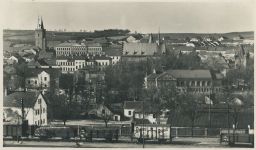 železnice nádraží vagon Prazdroj Rakovník Fototypia 1936