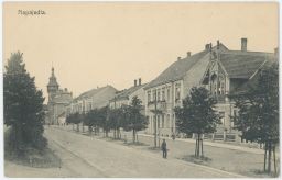 Napajedla Zlín radnice náměstí nakl. Tichý Jaro 1921