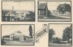 Hulín Kroměříž cukrovar nakl. Marel 1923