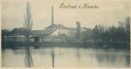 Kvasice Kroměříž cukrovar nakl. Gensel DA 1899