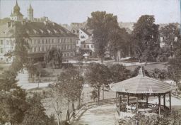 Teplice, Lázeňský park, hudební pavilon