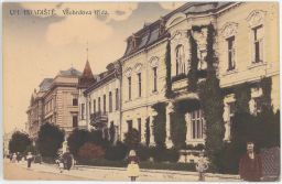 Uherské Hradiště Všehrdova třída nakl. Kiesswetter 1915