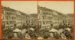 Karlovy Vary, Parková ulice, stereofotografie